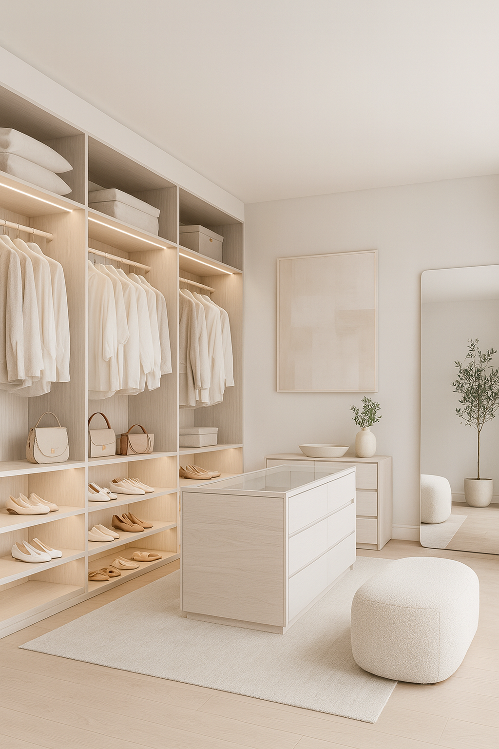 Closet desenhado por medida